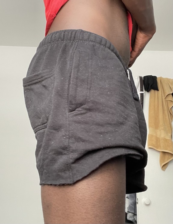 Black dick jerk off photo