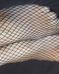 Fishnet socks photo