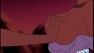 ディズニーのポルノビデオ:アラジンファックJasmine