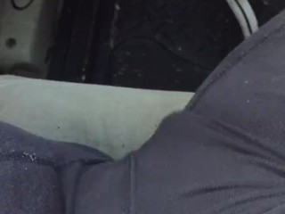 Cumming w Moim Samochodzie Po Pracy
