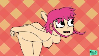 Scottピルグリムxxxパロディー:Ramona花