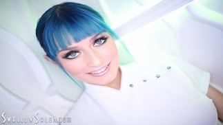 JEWELZ BLU BLOWJOB IM SWALLOW SALON