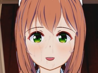 DDLC - Monika Ssie Cię Po Creampie