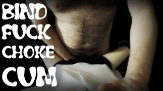 BIND, FUCK, CHOKE. Female PoV, sex doll, creampie, condom break.