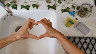 #SCRUBHUB Love yourself, protect yourself, wash your hands.
