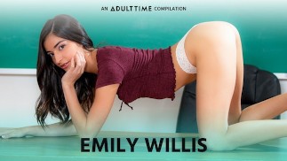 ADULT TIME Emilyの女の子が中出し、3P、乱暴なセックス、もっとコンプ