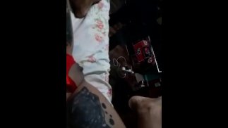 Jamaikanischer Vater isst Mumienmuschi
