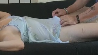 7 uur gebonden (deel 1) - de binding, bezinking en orgasmes voor Button
