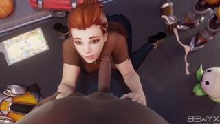 Brigitte Deepthroath Pompino da Overwatch