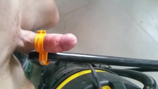 Speed Cumming while working