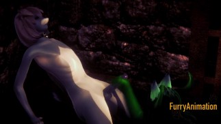 Furry Hentai - Draak trek je af op hond