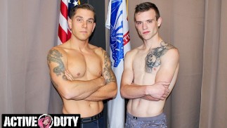 ActiveDuty - Twunk Scott Finn geeft het rauw aan nieuwe rekruut