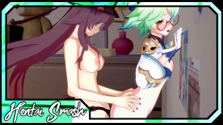 胡涛用性交硬操弄蔗糖-Genshin Impact女同性恋无尽