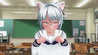 3D HENTAI YURI 猫女子校生は放課後オマンコを舐める