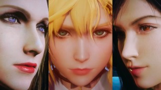 Final Fantasy 7 Futa - Girl Cloud x Tifa x Scarlet - Versión drama 3D