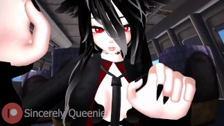 Anzügliche ASMR-Stewardess knutscht mit dir im Flugzeug! Küssen Lecken Ohrenmassage VRKhat Rollenspiel