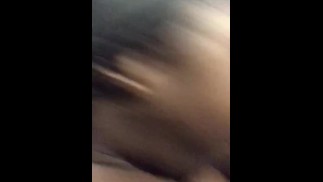 taking hair down before he made me EAT THAT DICK UP (watch till end!) 🍆💦👅