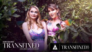 TRANSFIXED - conexão mágica da Bunny Colby com sua amiga Fairy sexy Lena Moon