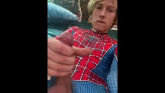 SpiderMan Porno Wielki kutas Kutas Drukuj wybrzuszenie Ogromny kutas Cumming 