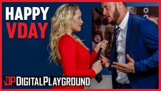 DigitalPlayground - Die Blonde Sexbombe Mia Malkova Freut Sich Darauf, Den Valentinstag Mit Ihrem Mann Zu Verbringen