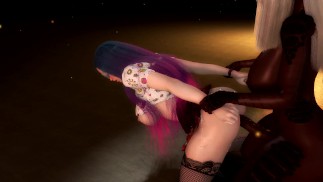 VaM BBC Succubus domineert Innocent meisje