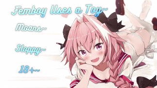 Haces tu joroba femboy un Toy vibrante ~ | NSFW | Gimiendo | Mojado | 18+ | Lascón | Toy remota ~