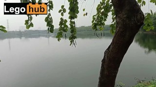 Vlog 59: Ik loop in het park met een Minecraft-dorpelingen en zonder mijn anale liefhebbende stiefzus