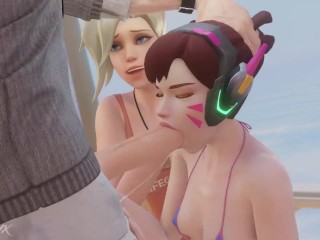 Dva Boquete Garganta Pequena com Mercy