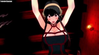 Hentai POV Feet Yor Forger vous domine avec ses pieds SPY x FAMILY