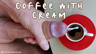 Kaffee mit Sahne (Sperma im Kaffee) 🍆💦☕