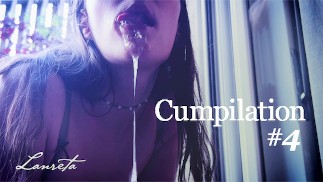 Recopilación casera de semen excesivo en la boca! creampies orales masivos - amateur lanreta