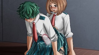 Zdrowy Ochaco Pieprzy Cię W Dupę \Dźwięczny Anal JOI Futa hentai/