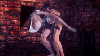 Pirámide Cabeza De Género Bender Bondage Follando | Silent Hill Hentai Parodia