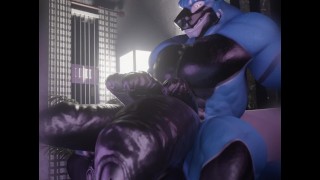 Dad Juice Zawn multicock groei animatie