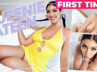 TeamSkeet - Vollbusige Latina Amateurin Queenie Sateen Teilt Ihre Schmutzigen Fantasien in Ihrem Ersten Interview