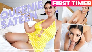 TeamSkeet - Vollbusige Latina Amateurin Queenie Sateen Teilt Ihre Schmutzigen Fantasien In Ihrem Ersten Interview