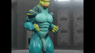 Monro Lizard hypergroei animatie
