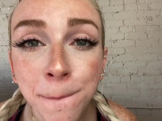 POV JOI Face Fetish Facetime Llamada Con El Entrenador Juego De Rol Con Cuenta Regresiva De Semen - Remi Reagan