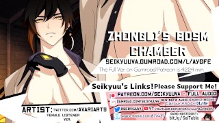 GENSHIN IMPACT - 钟烈的 BDSM 室 - 女性听众 - 艺术：@AvariArts