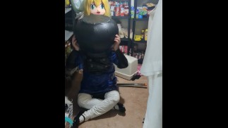 PVC Sissy En capas Levensa Cosplay Cauldron Breathplay