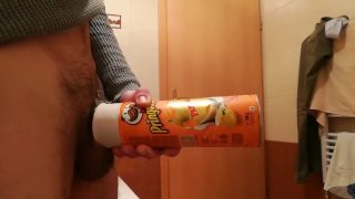 Taschenlampen-Masturbation