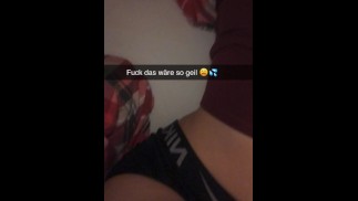 Немецкая тинка хочет трахнуть сводного брата в Snapchat