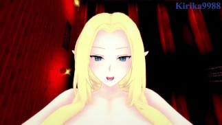 Alpha und ich haben intensiven Sex in einem geheimen Raum. - Die Eminenz in Shadow POV Hentai