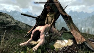 Skyrim - 龙裔和卡吉特人