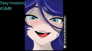 Sexy ASMR gime, beso, cumming