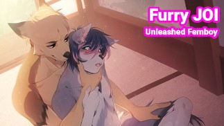 Futrzany JOI Uwolniony Femboy