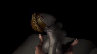 Atomic Heart Bailarina monta una polla y gime