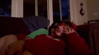 Vingerde haar totdat de zon opkwam