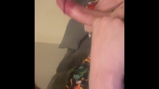 Close up self sucking action