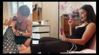 Ensinando um escravo para meus pés